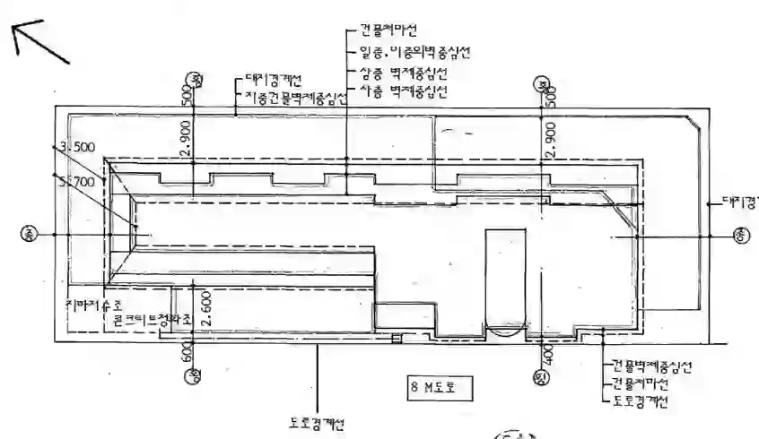 현대빌라 배치도 이미지